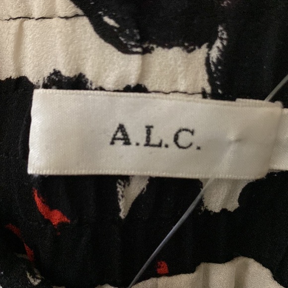 A.L.C Floral Print Skirt with Belt - Picture 4 of 4